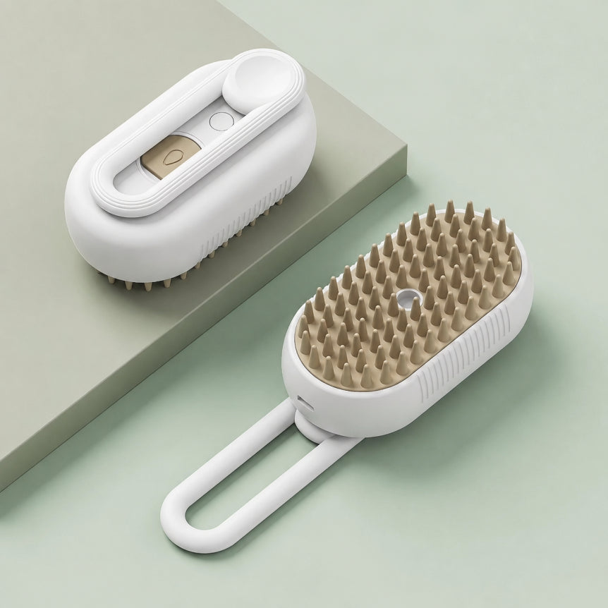 Brosse Chat Vapeur Anti-Poils — FluffMaster