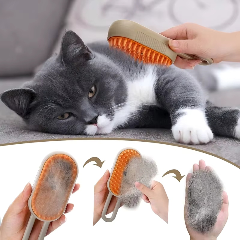 Brosse Vapeur pour Animaux de Compagnie